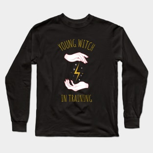 Young Witch in training Long Sleeve T-Shirt